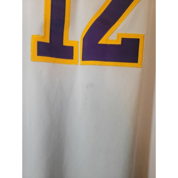 Adidas Dwight Howard Los Angeles Lakers Basketball Sewn 52 White NBA Jersey - Picture 8 of 10